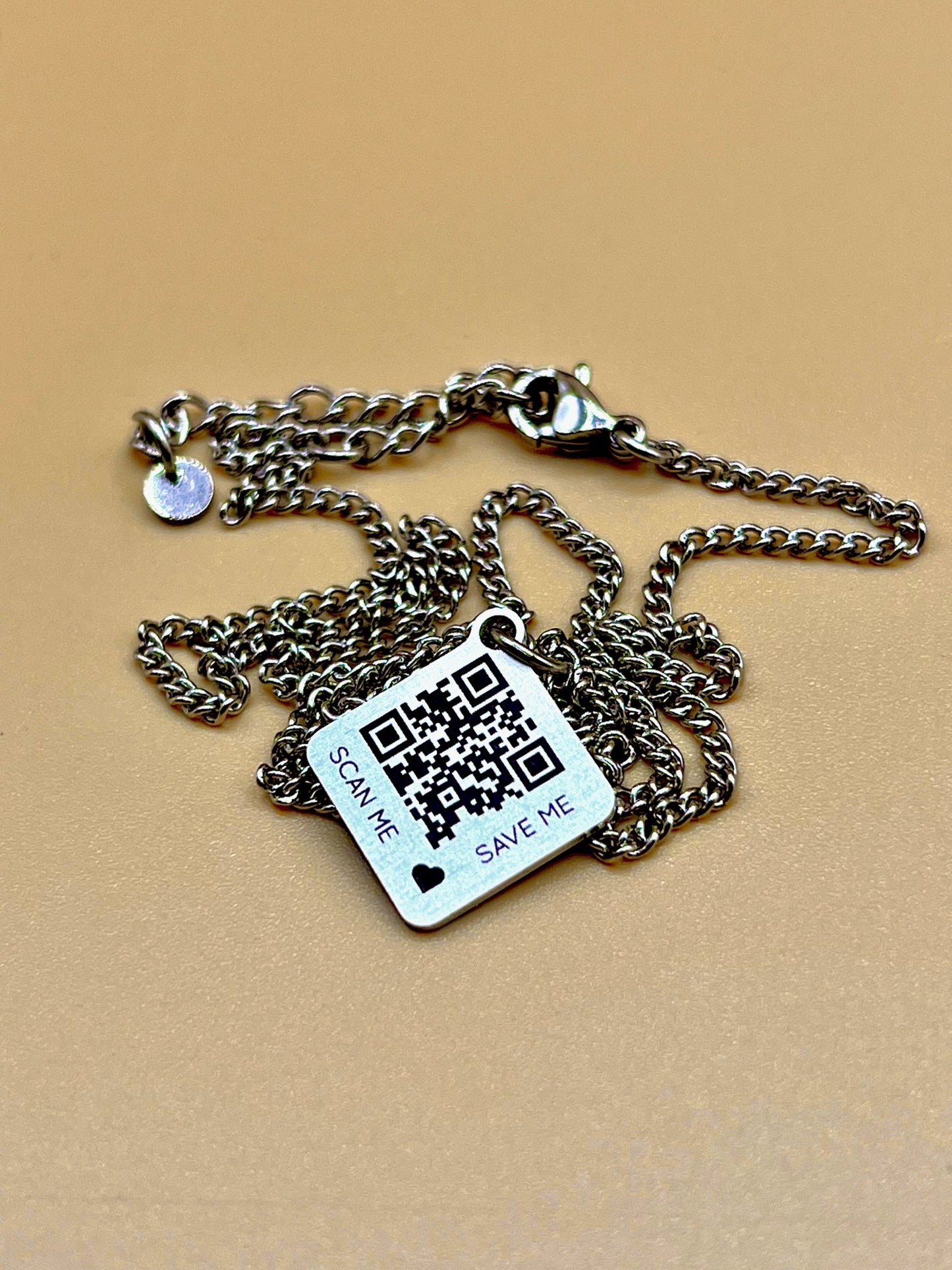Qoeur. Collier médical d'urgence. Classique. - Qoeur.fr