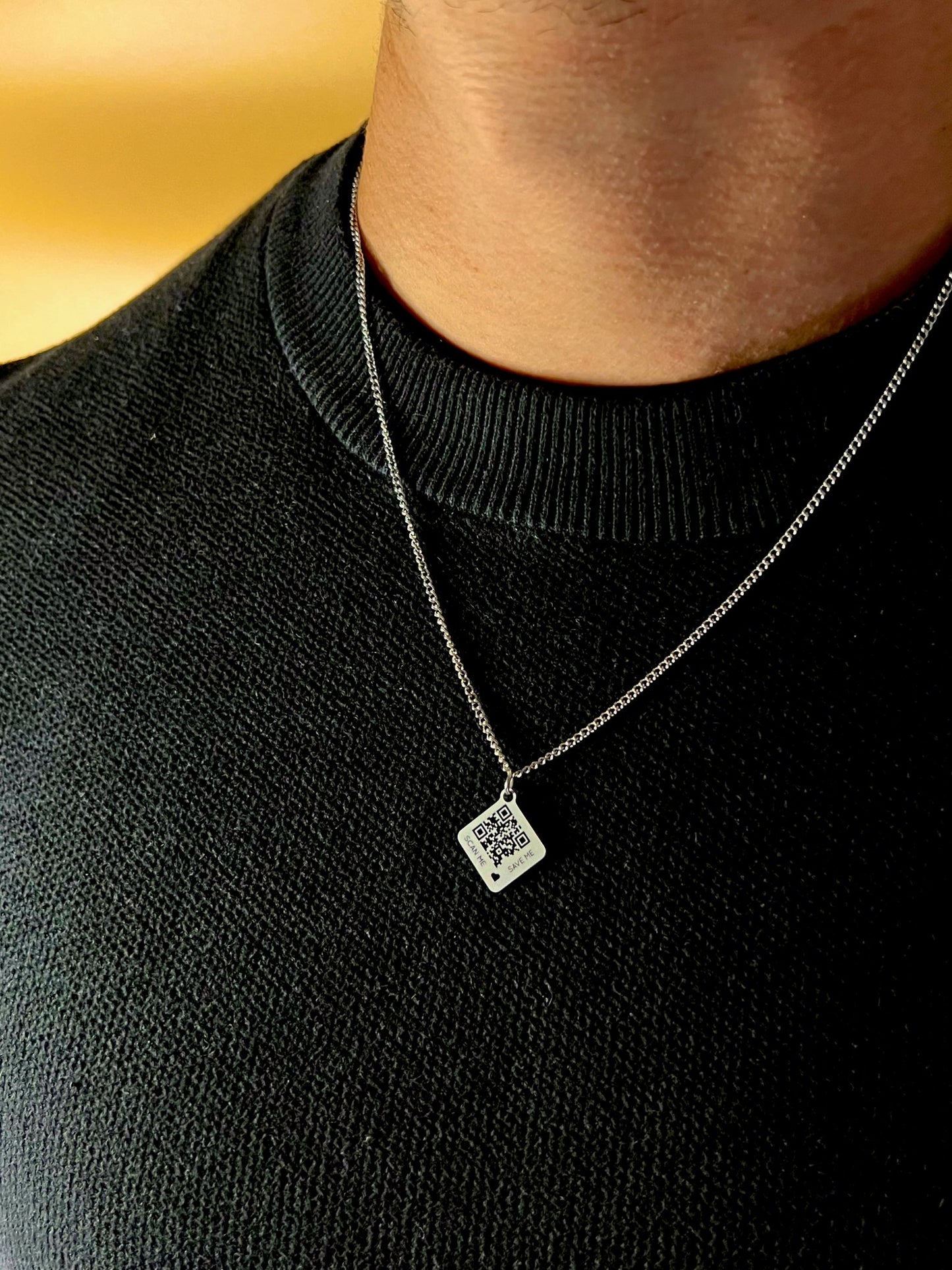 Qoeur. Collier médical d'urgence. Classique. - Qoeur.fr