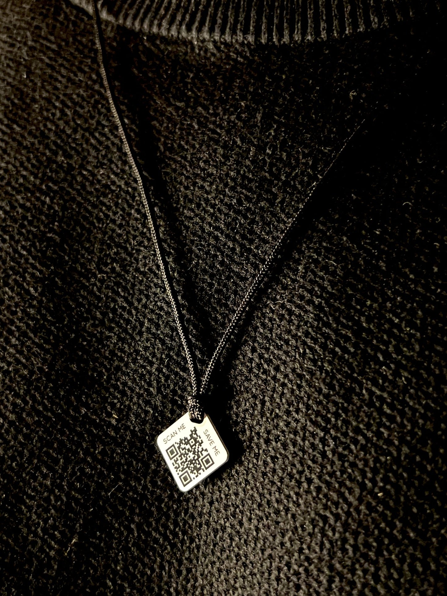 Qoeur. Collier médical d'urgence. Interchangeable - Minimal. - Qoeur.fr