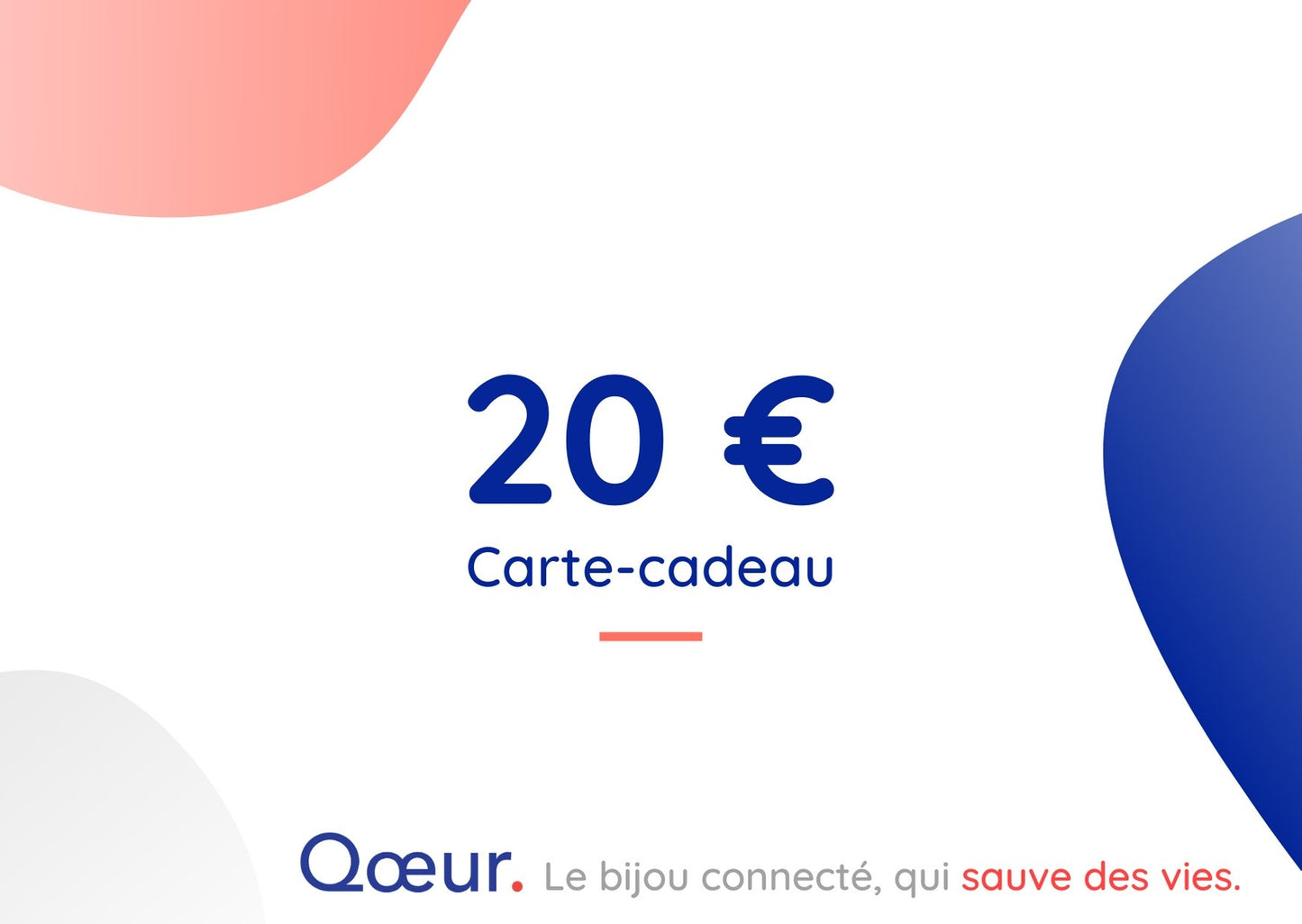 Carte-cadeau 🎁 - Qoeur.fr