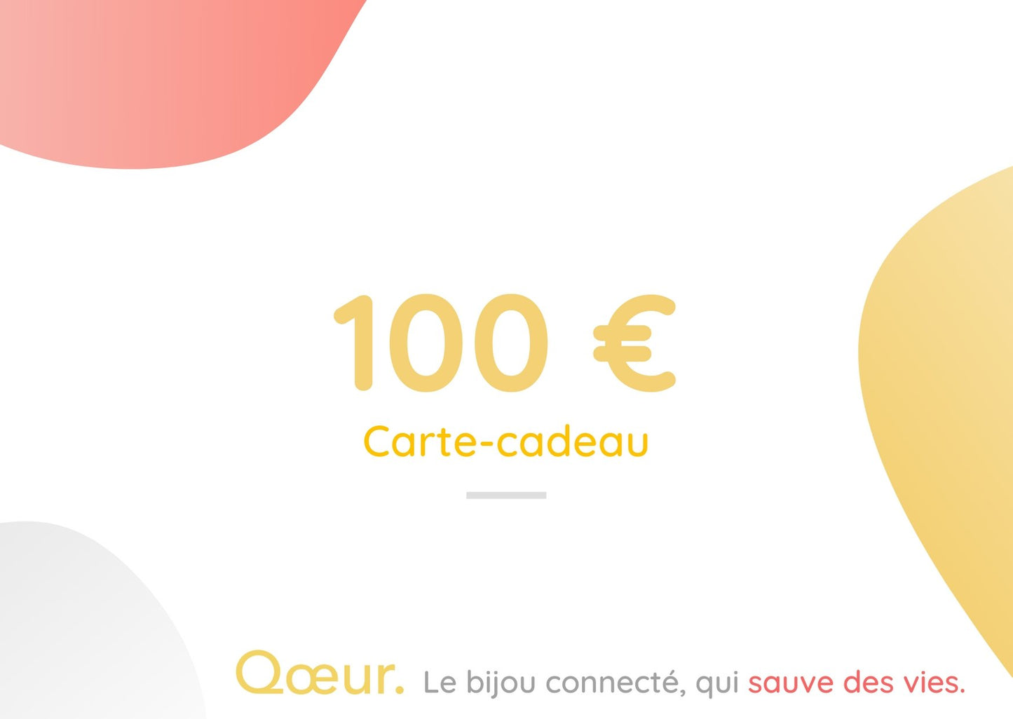 Carte-cadeau 🎁 - Qoeur.fr