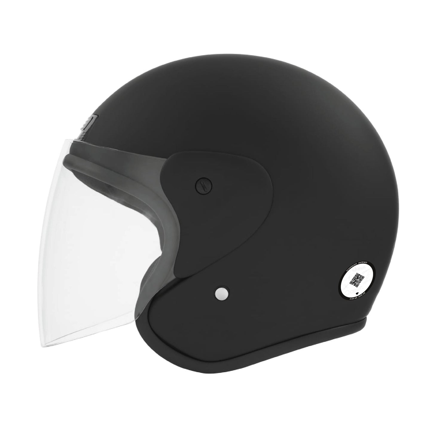 StiQoeur. Fiche médicale d'urgence. Casque Pro. - Qoeur.fr