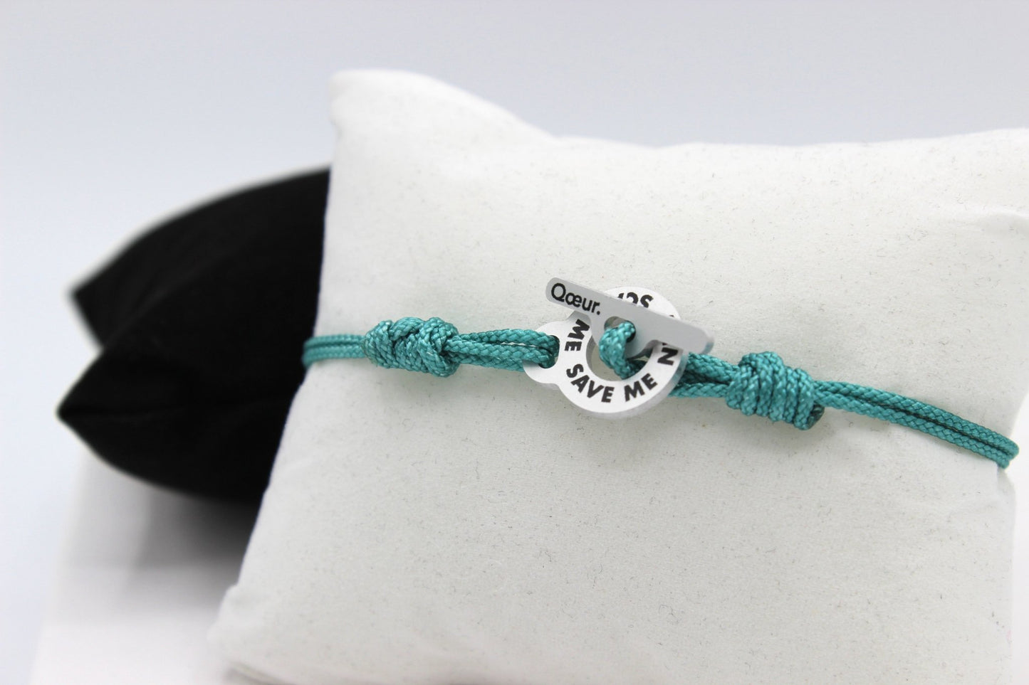 Qoeur. Bracelet médical d'urgence. Interchangeable - Lagoon. - Qoeur.fr