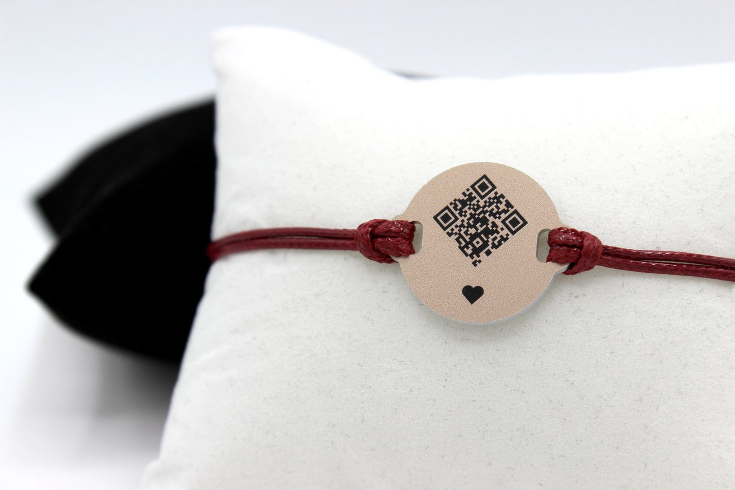 Qoeur. Bracelet médical d'urgence. Interchangeable - Bordeaux. - Qoeur.fr