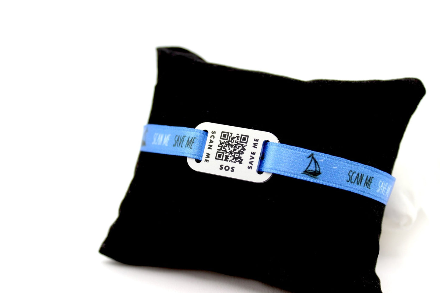 Qoeur. Bracelet médical d'urgence. SOS - Océan. - Qoeur.fr