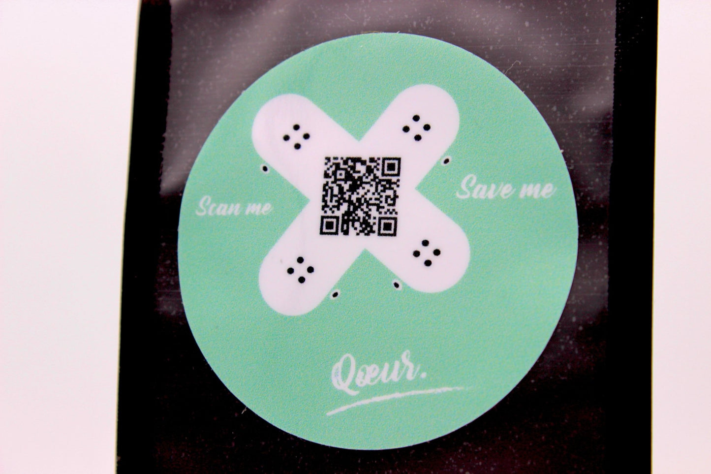 StiQoeur. Fiche médicale d'urgence. Ride G&W. - Qoeur.fr