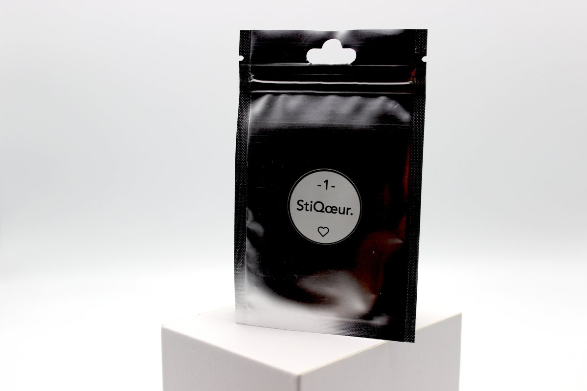StiQoeur. Fiche médicale d'urgence. Biker O&B. - Qoeur.fr