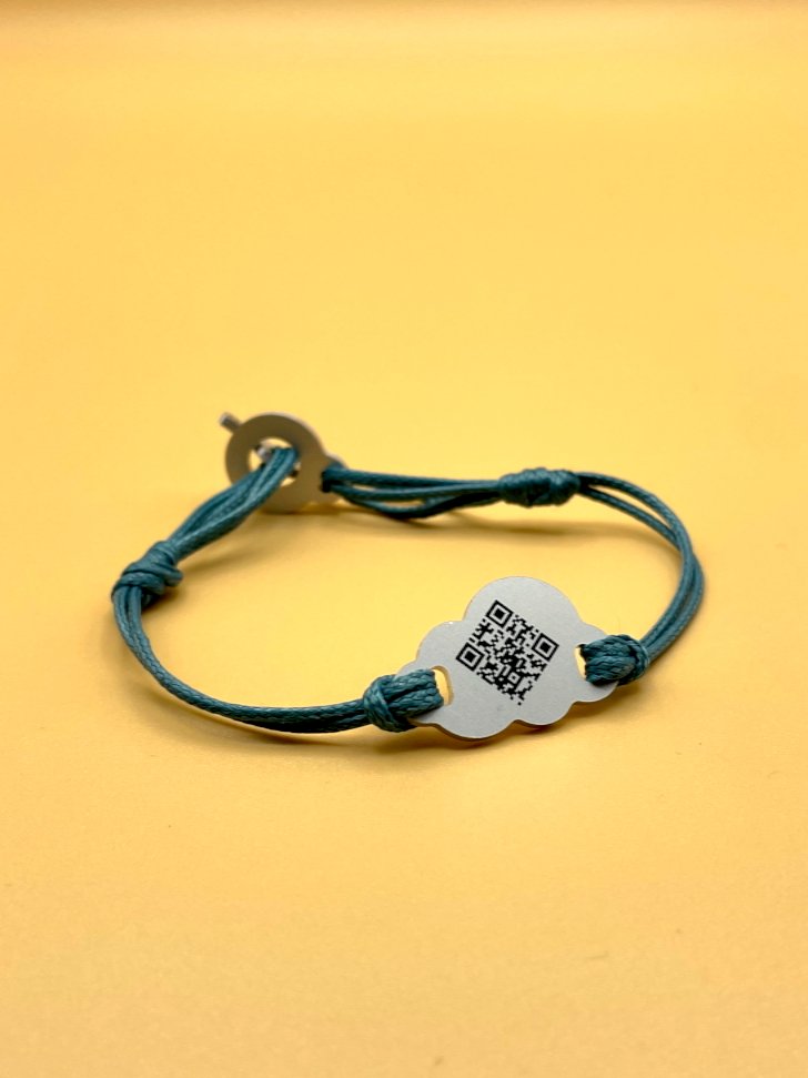 Qoeur. Bracelet médical d'urgence. Interchangeable - Cumulus Duke. - Qoeur.fr