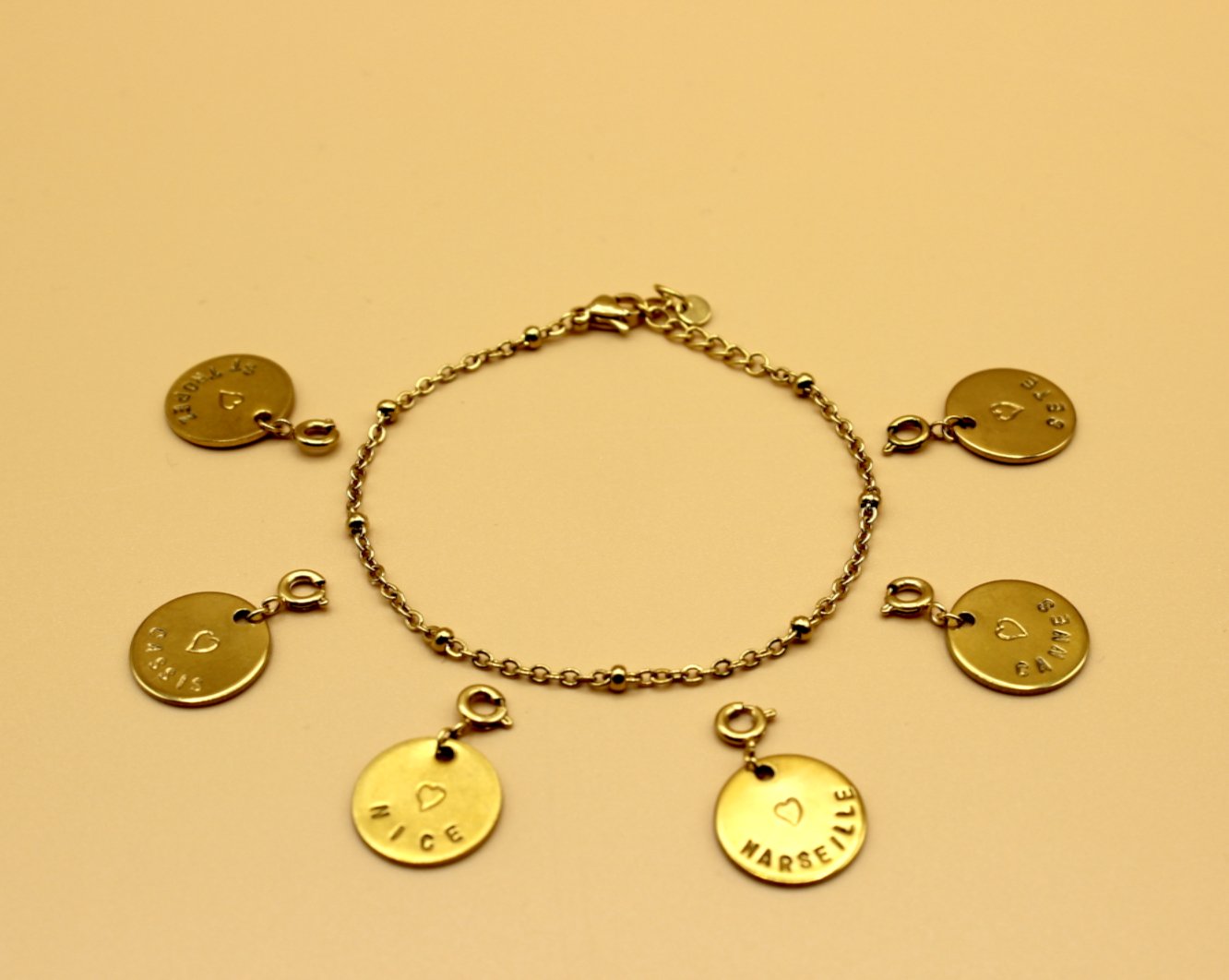 Qœur chez vous. Bracelets collection charms. - Qoeur.fr