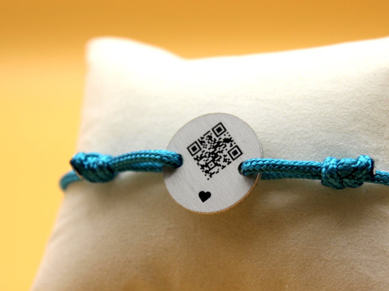 Qoeur. Bracelet d'urgence. Classique - Azur. - Qoeur.fr