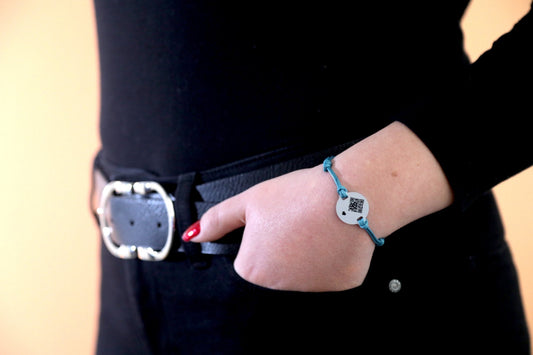 Qoeur. Bracelet médical d'urgence. Interchangeable - Duck. - Qoeur.fr