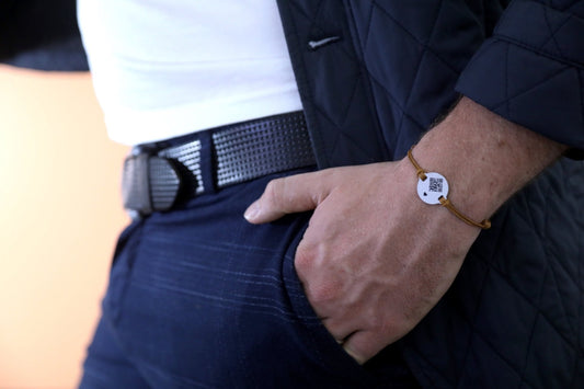 Qoeur. Bracelet médical d'urgence. Interchangeable - Toscane. - Qoeur.fr